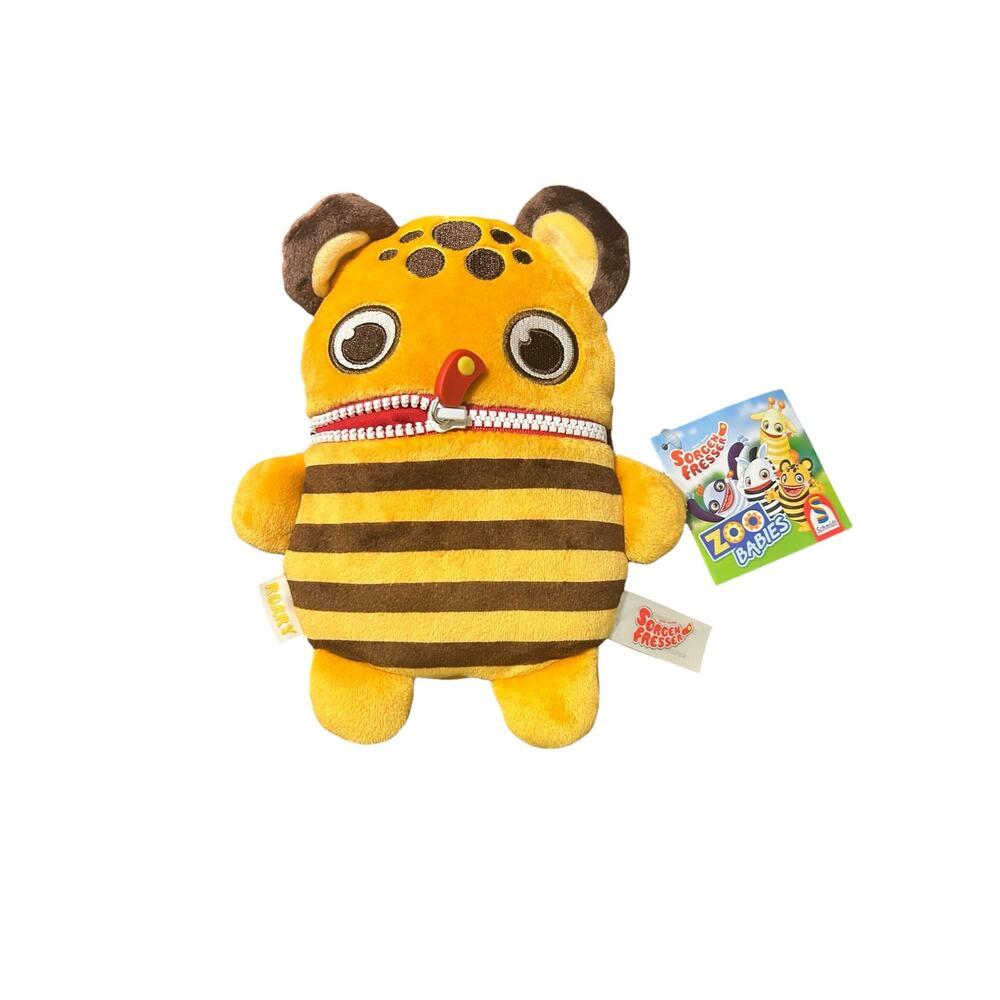 Schmidt Spiele Sorgenfresser Roary Worry Eater Plush Zoo Babies NWT- Flawed